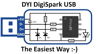 Make your own DigiSpark USB [upl. by Nolyak]