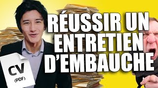 RÉUSSIR UN ENTRETIEN DEMBAUCHE  MDR23 [upl. by Yrreg]