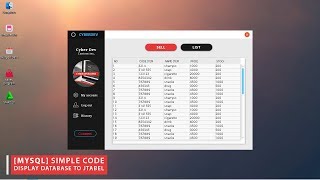 MYSQL Simple Code Display Database to Jtable [upl. by Sible]