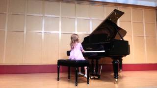 Patricia 2013 Piano Recital song 1amp2 [upl. by Hofmann]