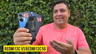 REDMI 13C VS REDMI 13C 5G  COMPARATIVO [upl. by Rattan]