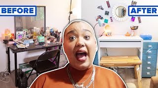 I Gave Jazzmyne a Makeup Vanity Makeover [upl. by Island]