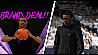 DONTA GETS FIRST BRAND DEALNBA2K24 NXT UP [upl. by Alyahsal]