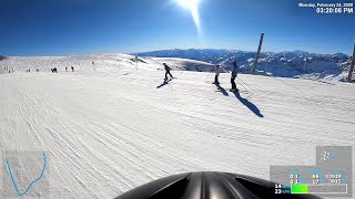 Zermatt Matterhorn Ski Run Matterhorn Glacier Paradise  Plateau Rosa [upl. by Aurlie]