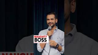 Naughty Boss Roasted By Vikas Kush Sharma  Crowd Work Stand Up Comedy standupcomedy shorts [upl. by Segroeg]