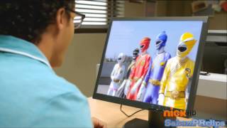 Power Rangers Super Megaforce  Earth Fights Back  Ranger database 1080p [upl. by Ternan]