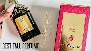 Unboxing The Best Perfume For Fall  Autumn Rose Amira  Guerlain [upl. by Iaka]