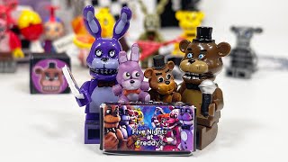 Custom Box FNAF Unofficial LEGO  McFarlane Toys Five Nights at Freddys [upl. by Gabriellia]