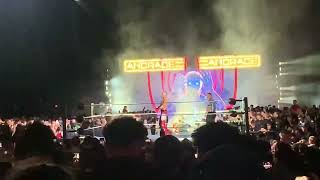 Andrade entrance WWE Live London [upl. by Edana]