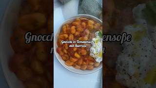 Schnelles Gnocchi Rezept mit Burrata [upl. by Wiese]