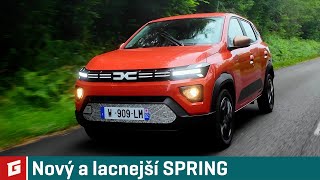 Nová Dacia Spring 2025  najlacnejšie elektro  GARAZTV [upl. by Atihana]