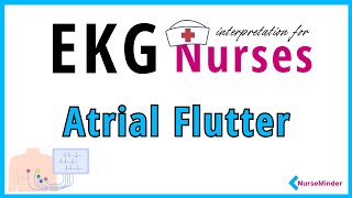 Atrial Flutter ECG Interpretation for Nurses [upl. by Caiaphas940]