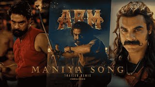 MANIYA Song From ARM  Tovino Thomas  Krithi Shetty  Jithin Laal [upl. by Krasner]