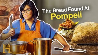 Sohla Recreates Bread amp Cheese From Pompeii  Ancient Recipes With Sohla  History [upl. by Norwood]