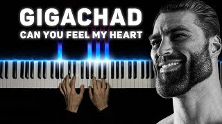 Gigachad Theme  Piano Cover [upl. by Evvy]