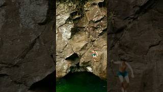 shorts Dangerous Dive High Cliff Jump [upl. by Dedrick]