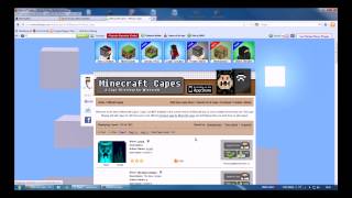 Tutorial Minecraft skin amp cape Cracked [upl. by Balduin]