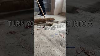 Garage Renovation  Transforming a Garage Floor [upl. by Atena]