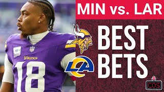 Minnesota Vikings vs Los Angeles Rams Best Bets Picks amp Predictions [upl. by Meng]