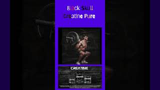 Black Skull Creatine Pure Monohydrate 300 g Barato e eficiente [upl. by Kirshbaum]