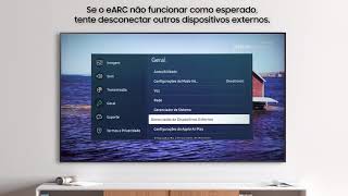 Como usar o HDMI ARC na Smart TV Samsung [upl. by Violetta]