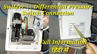 Switzer  DPT  Differential Pressure Switch Termination No Nc And Common  Full Information [upl. by Spanjian]