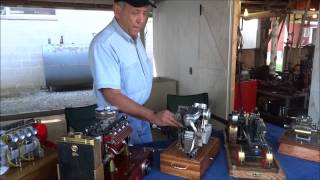 Model Steam and Gas Engines at Rough and Tumble Show in Kinzers PA 2013 Sights and Sounds [upl. by Latimer]