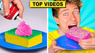 Collins Key’s FUNNIEST PRANK VIDEOS How To Do Edible Food Pranks amp Funny DIY Hacks vs Friends [upl. by Mcgaw154]