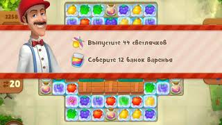 Gardenscapes gameplay level 3258 [upl. by Ardenia]