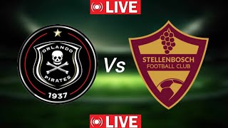 Orlando Pirates vs Stellenbosch FC South Africa MTN 8 Cup final Live football Match scoring Update [upl. by Adley]