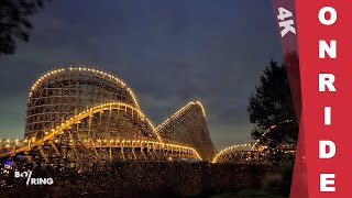 TROY ONRIDE  4K UHD POV  Toverland  GCI Wooden Coaster [upl. by Nitnilc116]