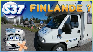 VERS ROVANIEMI FINLANDE  des rennes  Attention  campingcar vanlife scandinavia [upl. by Rosanne]