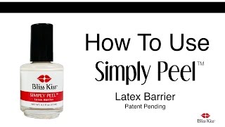 How To Use Simply Peel™ Latex Barrier [upl. by Nroht]