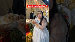 Shaadi mein Pani Puri aur Masala dosa khaya 😍 Relatable 😜 abhaybhadoriya shorts panipuri funny [upl. by Estell92]