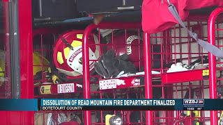 Dissolution of Read Mountain Fire Department Finalized [upl. by Yenruoc742]