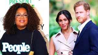 Oprah Winfrey Shares Thoughts on Meghan Markle and Prince Harry Attending the Coronation  PEOPLE [upl. by Magna]