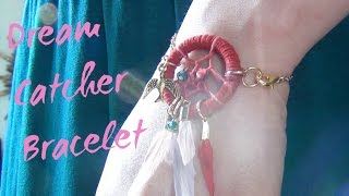 Dreamcatcher Bracelet ♥ DIY [upl. by Sissel]