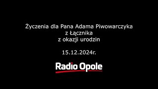 15122024r Pan Adam Piwowarczyk z Łącznika [upl. by Aivital]