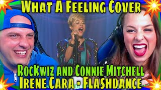 reaction To Irene Cara  Flashdance What A Feeling Covered by RocKwiz and Connie Mitchell [upl. by Eronaele]