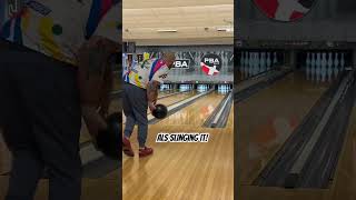 Anthony lavery Spahr slinging it bowlerx bowlingcoach pbaprobowling strike [upl. by Aseena]