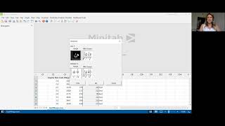 Minitab  desktop version graphs [upl. by Lucais880]