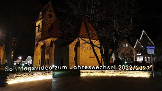 Gottesdienst zum Jahreswechsel 20222023 [upl. by Yorgos]