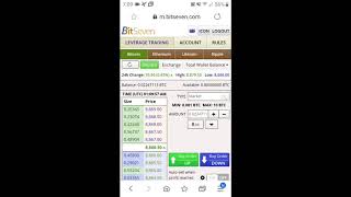 Best Bitcoin Trading Platform Leverage trading bitcoin on bitseven [upl. by Annabela]