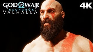 GOD OF WAR RAGNAROK VALHALLA DLC All Cutscenes Full Game Movie 4K 60FPS Ultra HD [upl. by Aihtekal]