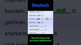 Verb mit Präposition Akkusativ oder Dativ auf über unter vor hinter in an neben german deutsch [upl. by Eelana572]