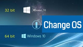 How to change Windows 10 64 bit to 32 bit  Boot  install Windows 10 [upl. by Jock530]