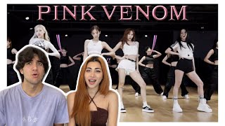 BLACKPINK  ‘Pink Venom’ DANCE PRACTICE VIDEO REACTION [upl. by Neyugn]