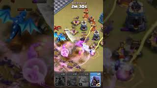 All normal troops vs th12 max defence shortsfeeds clashofclans ytshort ytfeeds supercell games [upl. by Apollo]