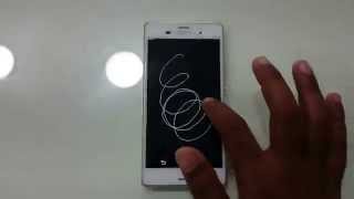 Sony Xperia Z3 D6653 Touch Screen Test [upl. by Netsirhc]