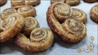 Cinnamon Sugar Palmiers quick amp easy recipe [upl. by Alletnahs]